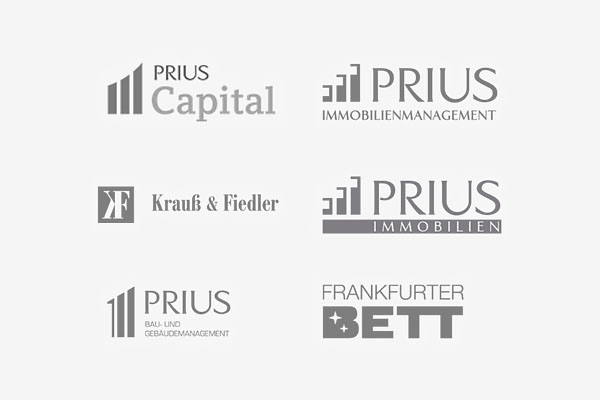 Die Brands der Prius Gruppe