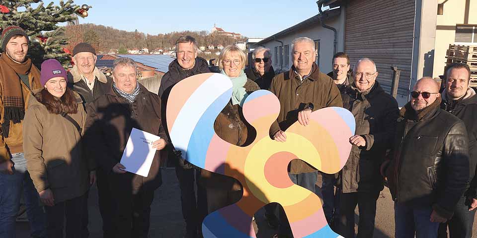 Dr. Marietta Jass-Teichmann bei der offiziellen Übergabeveranstaltung.